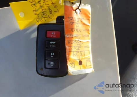 2013 Toyota Camry Xle V6 z USA, uszkodzony, nr VIN 4T1BK1FK4DU535912